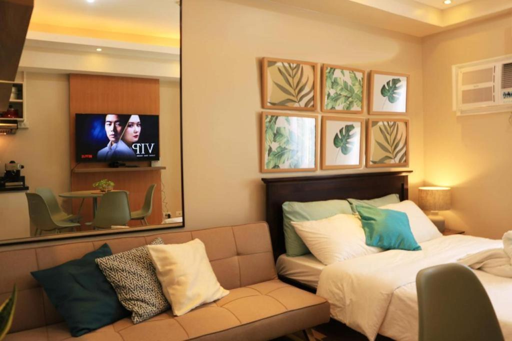 Joyful Hub With Netflix At Sunvida Aparthotel Cebu Exterior photo